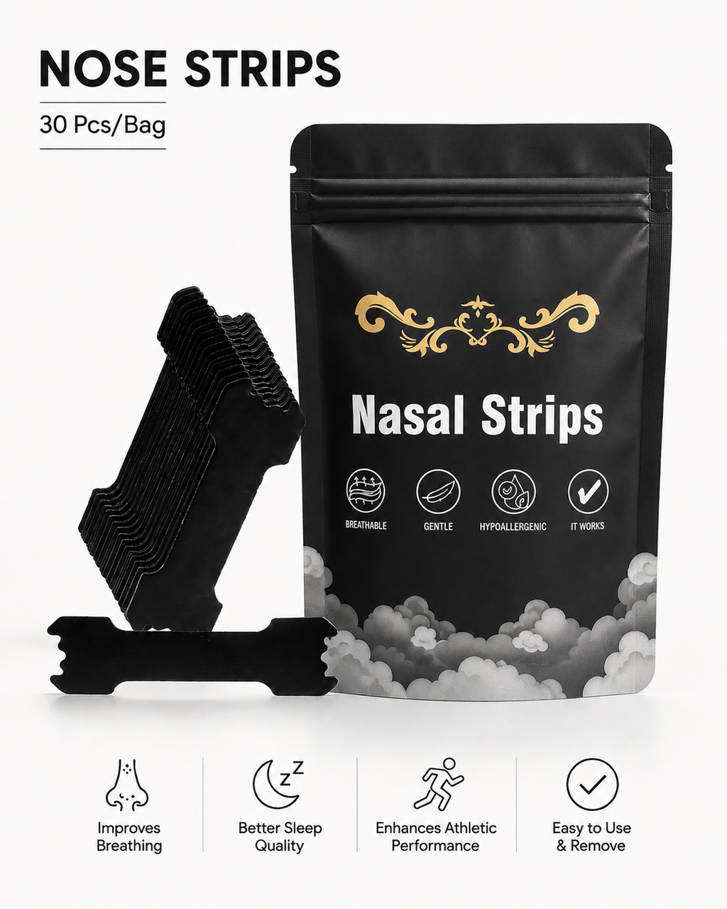 Pack of 30 Nasal Strips